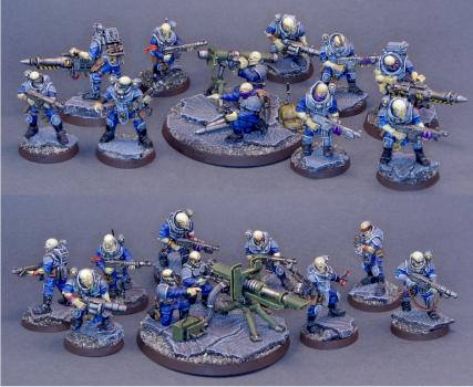 Genestealer Cult Neophytes by Voltar.79