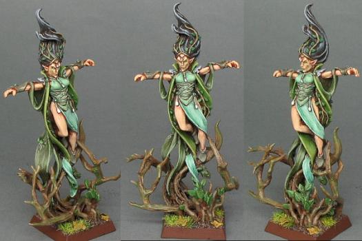 Wood Elf Spellsinger by GriffinPainting