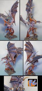 champion sur bete de slaanesh by jeremie