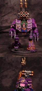 Slaanesh Chaos Dreadnought by Mini Haven