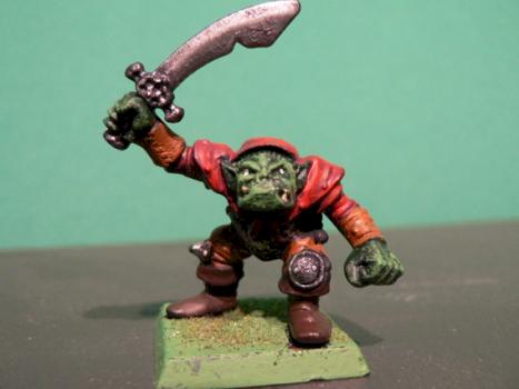 Orc with Sword by wackiewarrior