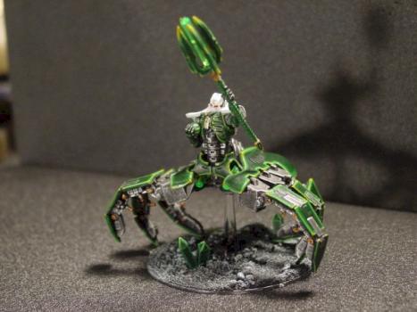 Necron Lord on Destroyer Body by Stephen