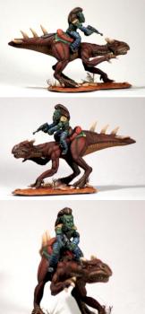 Miniature Exchange #9 - Simvan & Ostrasaur by treide