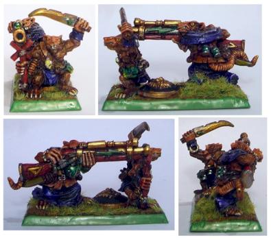 Skaven Warplock Jezzail Team by Ye Ancient One