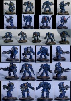 ultramarine terminator squad 3 by hubbabubba