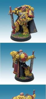 Imperial Fist Captain by GretchinDeathKommand