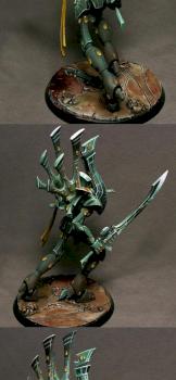 Eldar Wraithlord by Landreth