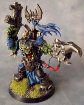 Ork Warboss W40K by Tin-Bucket