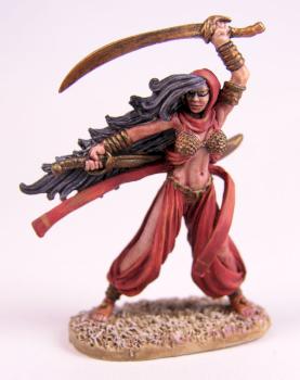 Reaper 02970 Rasha, Blade Dancer by Vicky