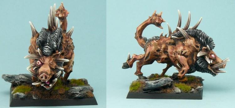 WH Beastmen Razorgor by Toffgd