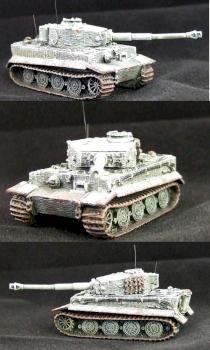 Flames Of War Tiger Tank by exilesjjb