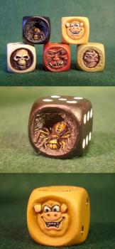 MAOW MINIATURES Monster Dice Set 2 by smilie23