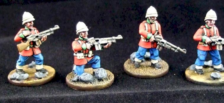 Victorian Line Infantry with Automatic Rifles by exilesjjb