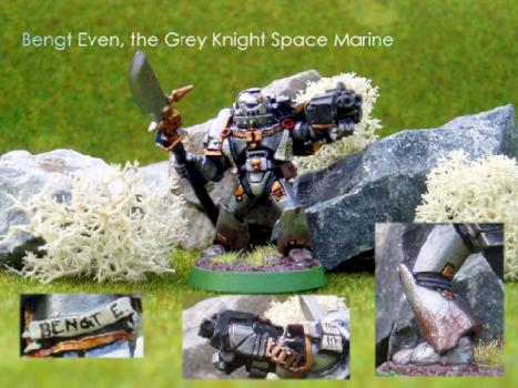 Bengt Even, the Grey Knight Space Marine by Mytola