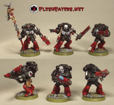 FLESH EATERS Tactical Squad Leto by Chaplain Desmodus