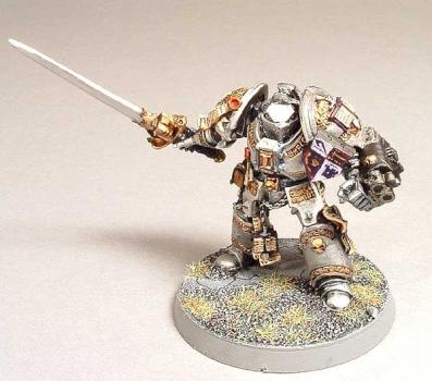 Grey Knight Terminator with Sword by Agatheron