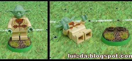 Lego Master Yoda for BloodBowl by Luizda