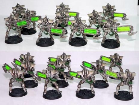 Necron Immortals - rusting metal by komplikator