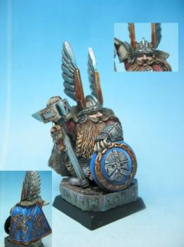 Dwarf King on Oath Stone by pulper