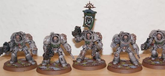 dark angels deathwing terminator squad by bamcky2k