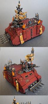 Word Bearers Rhino by Arkhan IceSkull