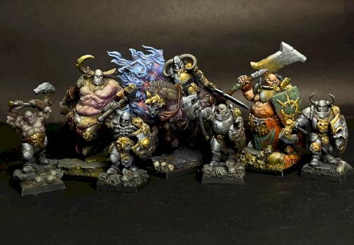 Fantasy miniatures by Scibor