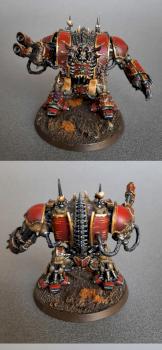 Word Bearers Hellbrute Dreadnought by Arkhan IceSkull