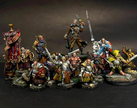 Fantasy miniatures by Scibor