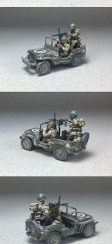 Warlord Games US Willis Jeep with US Infantry Crew by gowestover