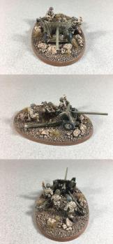 Warlord Games US 57MM AT Gun and Crew by gowestover