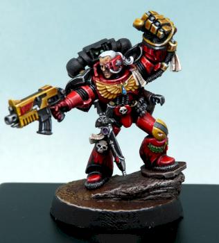 Blood angels captain Exclusive GD 2012 by RAFF