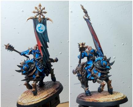 Chaos Knight Standard-bearer by gohkm