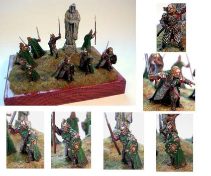 Games Workshop LOTR Rohan Royal Guard by darkrealm miniatures