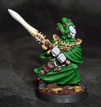 Eldar Biel Tan Warlock by paintwidow