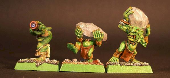 My stone thrower crew by LaserJesus