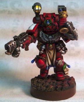 Sanguinary Priest with Hand Flamer by Lord Putridus