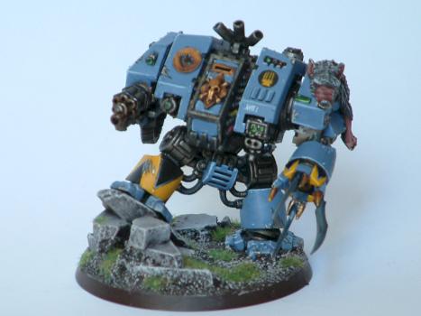 Space Wolves Dreadnought by Inq Tiberius