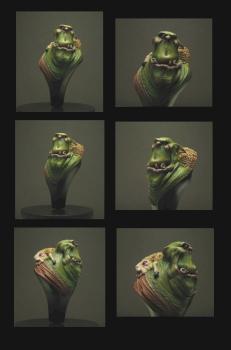 JMD Orc Bust by dshavers