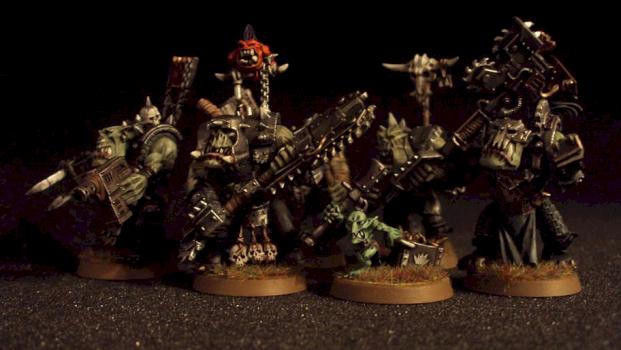 Ork Nobz by izzy_40k_painting