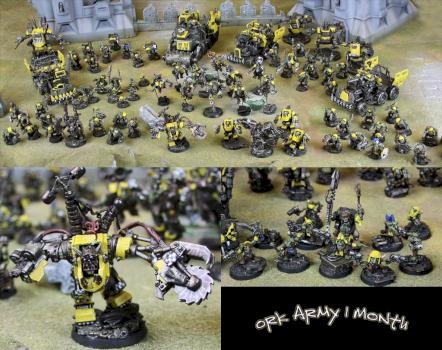 Ork Army Repost by Benjimcc