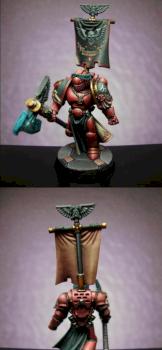 Blood Angel Captain by Malleus