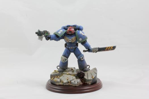 1/16th scale Ultramarine. by PaintMyBits