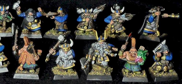 Dwarf Treasure Hunters Mordheim band by Szymek