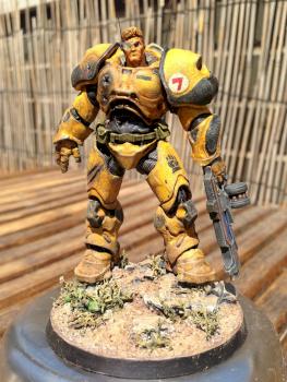 Sgt. Connor - Serpentian Heavy Infantry (Dark Nova) by Grimshak