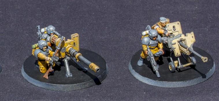 Imperial Guard Support Squad with Autocannons by Grimshak