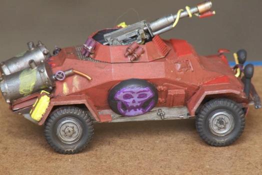 Wartrukk with heavy flamer and some free hand by Sand Rat