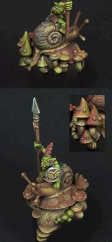 Goblin snail rider by In The Middle