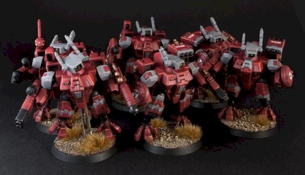 Tau Crisis Suits - High Quality Gaming Standard by Jarrett