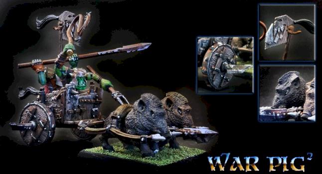 War Pig Chariot by Clint