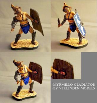 Verlinden Models - Myrmillo Gladiator by raperm